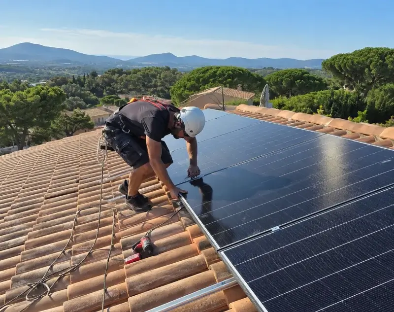 Installateur panneaux solaires La Farlède — pose photovoltaïque sur toiture